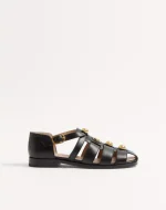 Valentino Vlogo Signature Calfskin Fisherman Sandal 20Mm